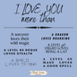 I Love You More Than - D&D Sayings, Chronograph Watch