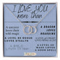 I love you more than - D&D expressions, Perfect Pair Necklace