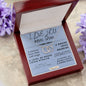 I love you more than - D&D expressions, Perfect Pair Necklace