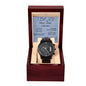 I Love You More Than - D&D Sayings, Chronograph Watch