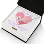 Soulmate Puzzle Heart, Customizable Name Necklace