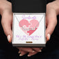 Soulmate Puzzle Heart, Customizable Name Necklace