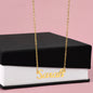 Soulmate Puzzle Heart, Customizable Name Necklace