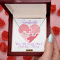 Soulmate Puzzle Heart, Customizable Name Necklace
