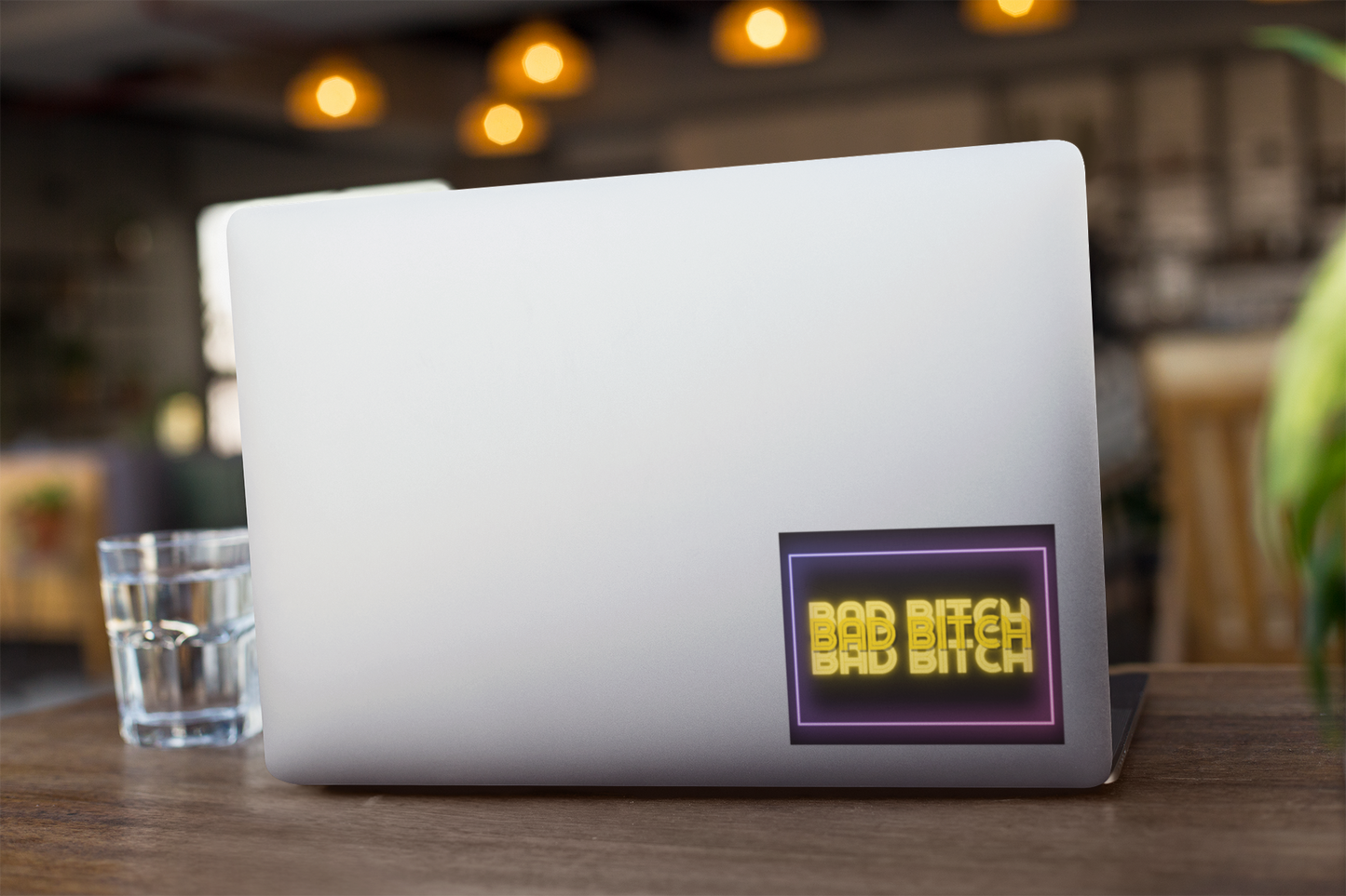 Bad Bitch Neon Sticker