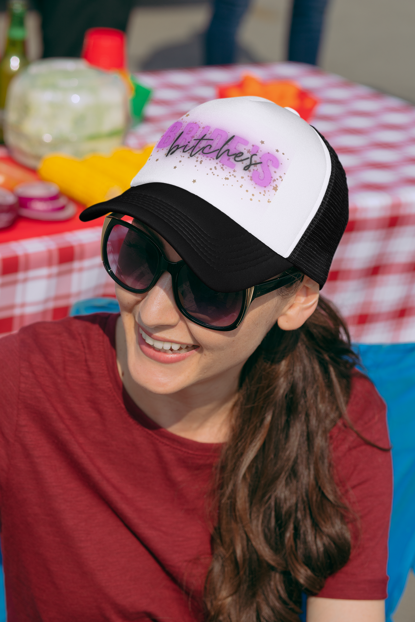 Bride's Bitches Mesh Cap