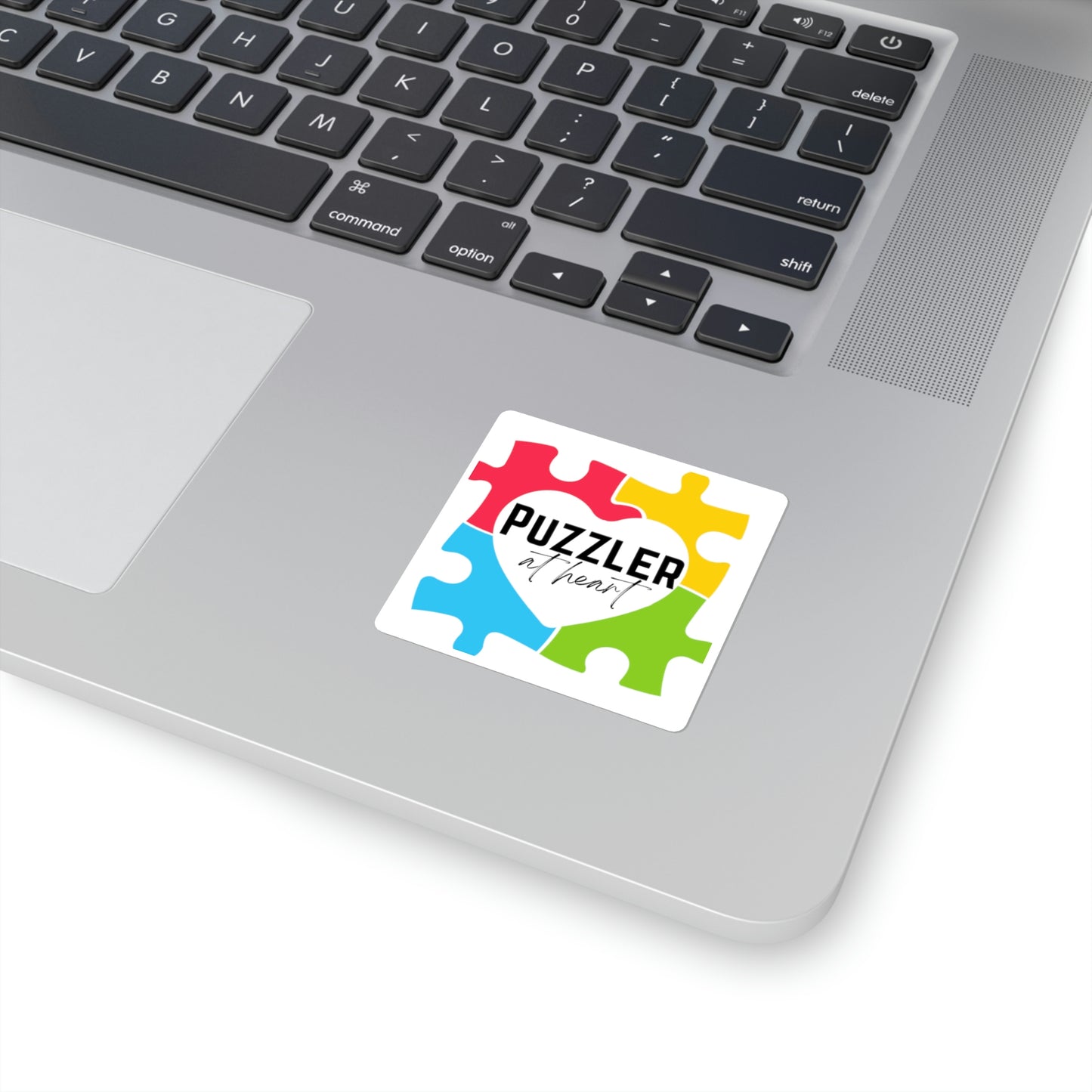 Puzzler at Heart Sticker