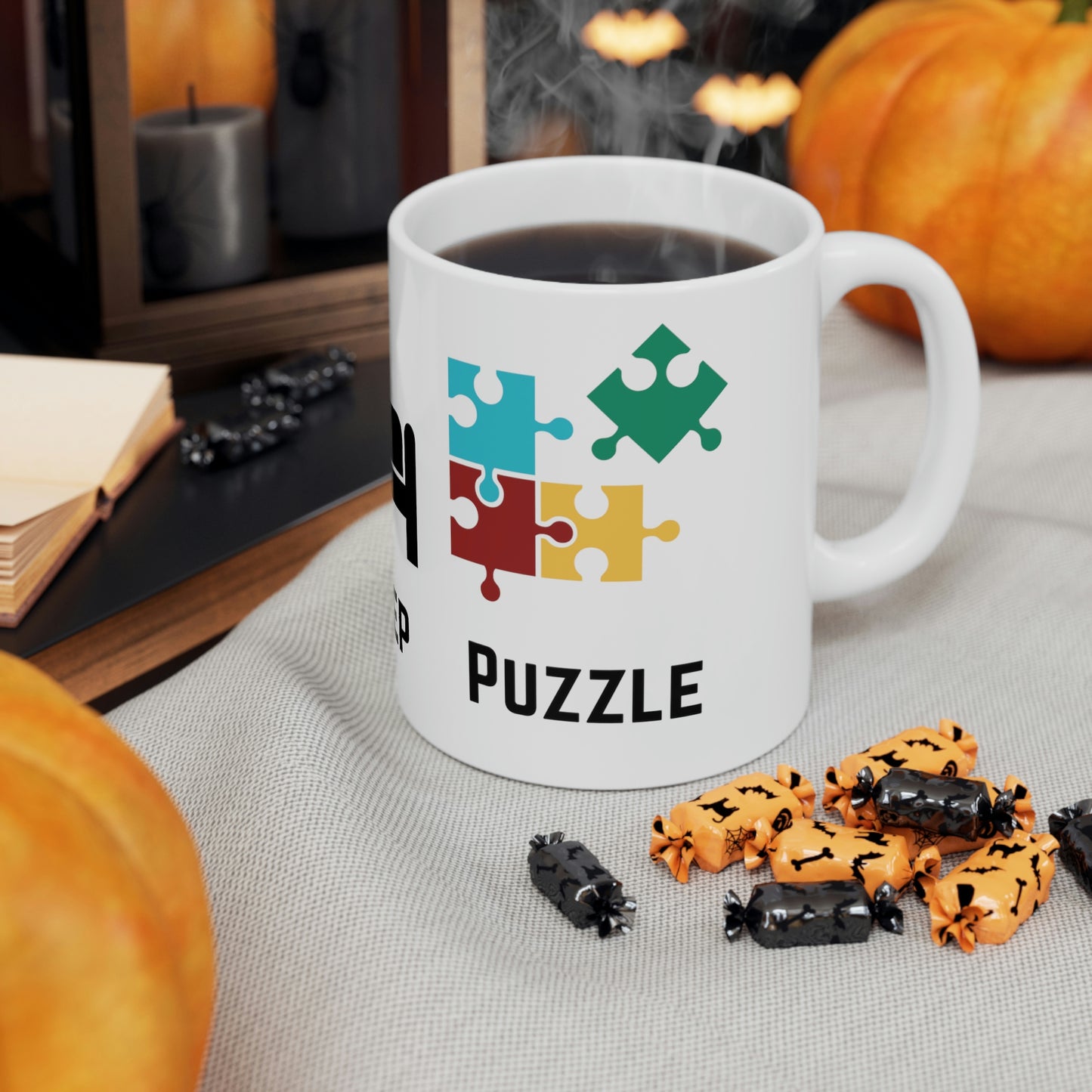 Eat, Sleep, Puzzle Mug 11oz