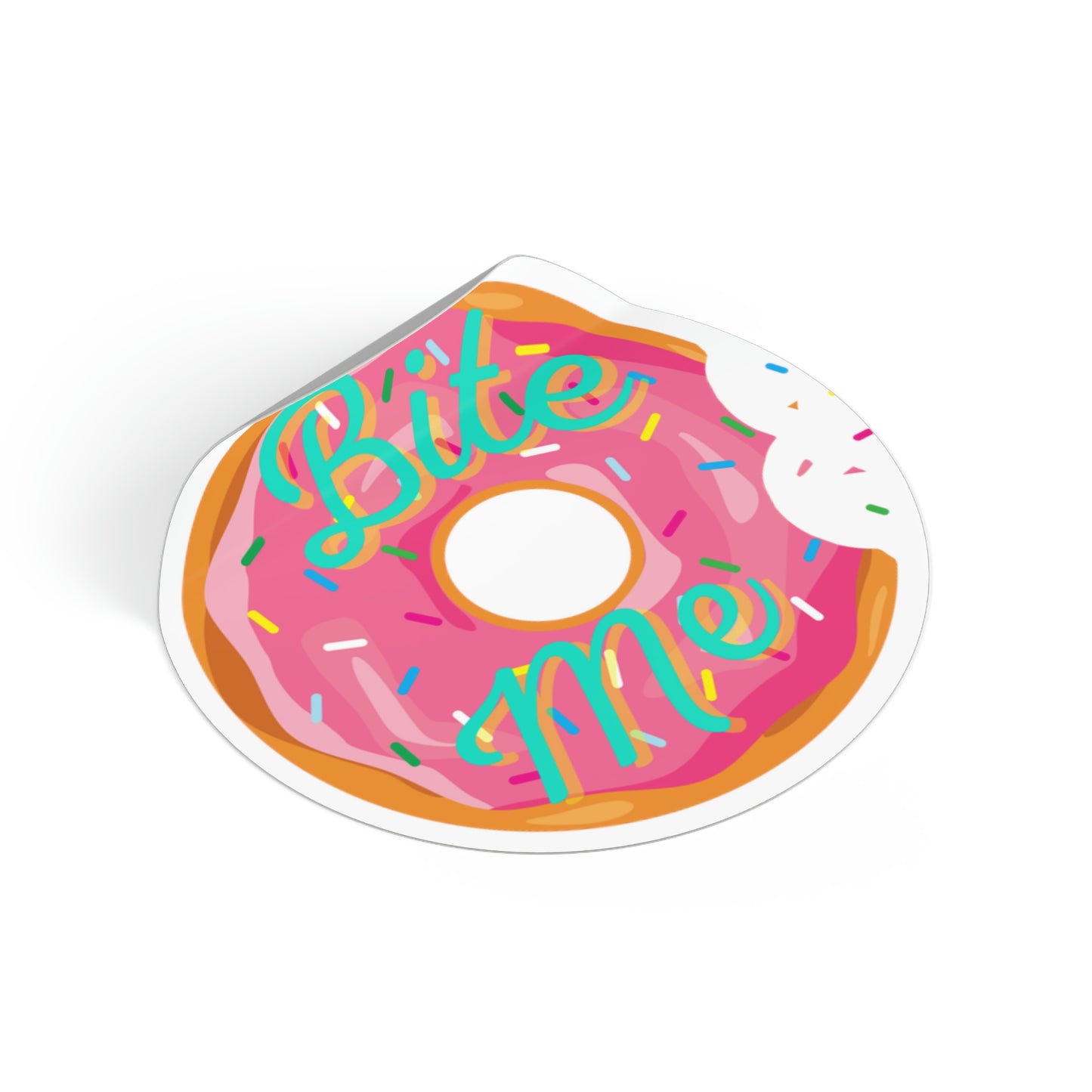 Bite Me Donut Sticker