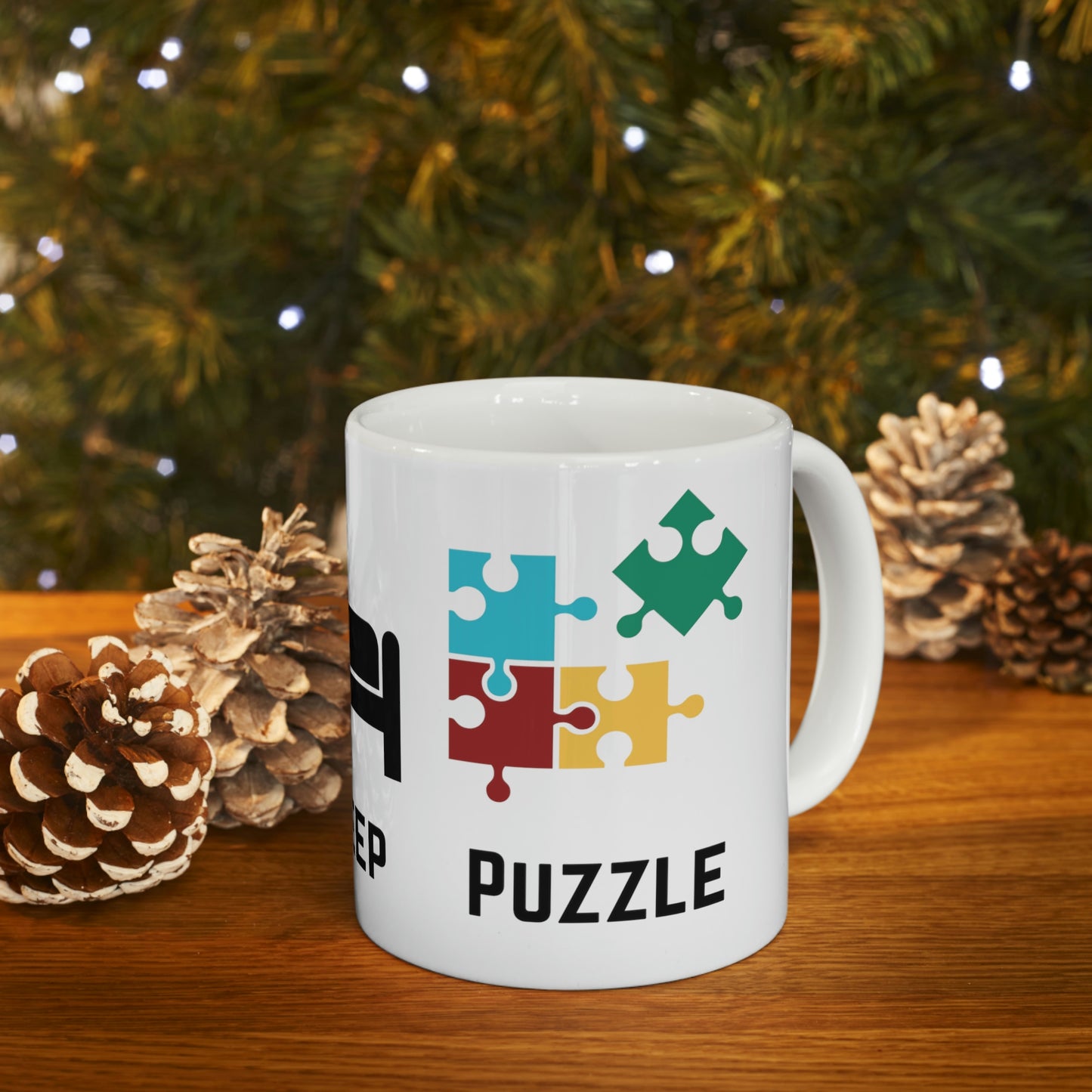 Eat, Sleep, Puzzle Mug 11oz