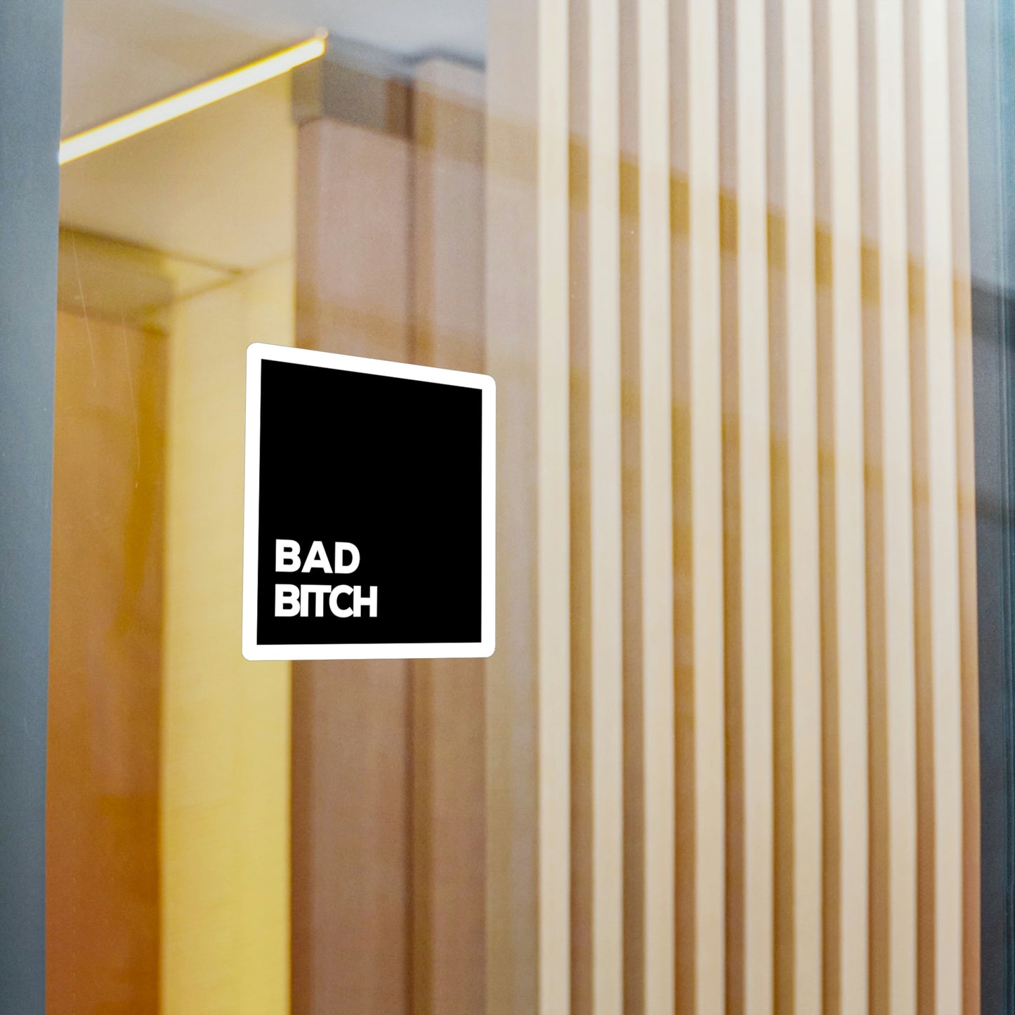 Bad Bitch Minimalist Sticker