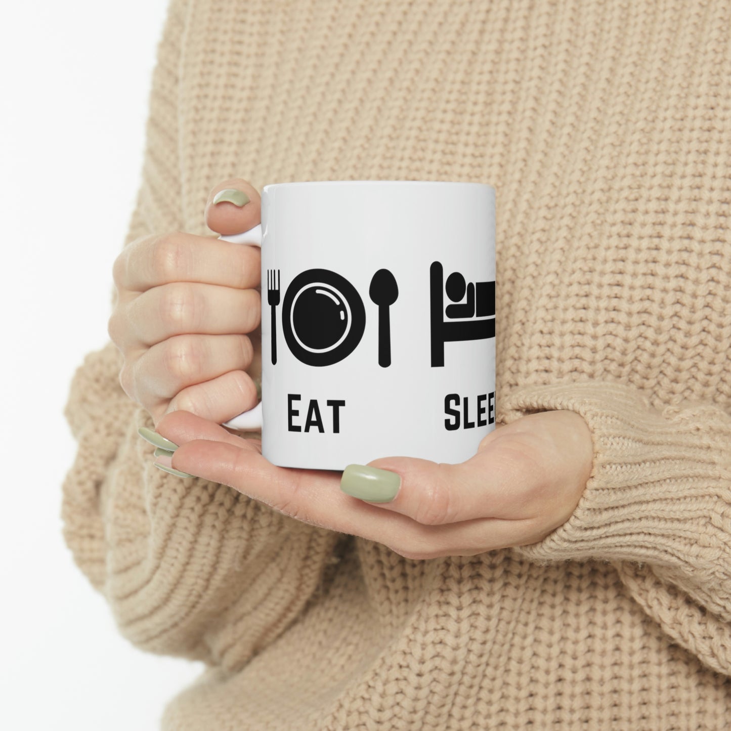 Eat, Sleep, Puzzle Mug 11oz