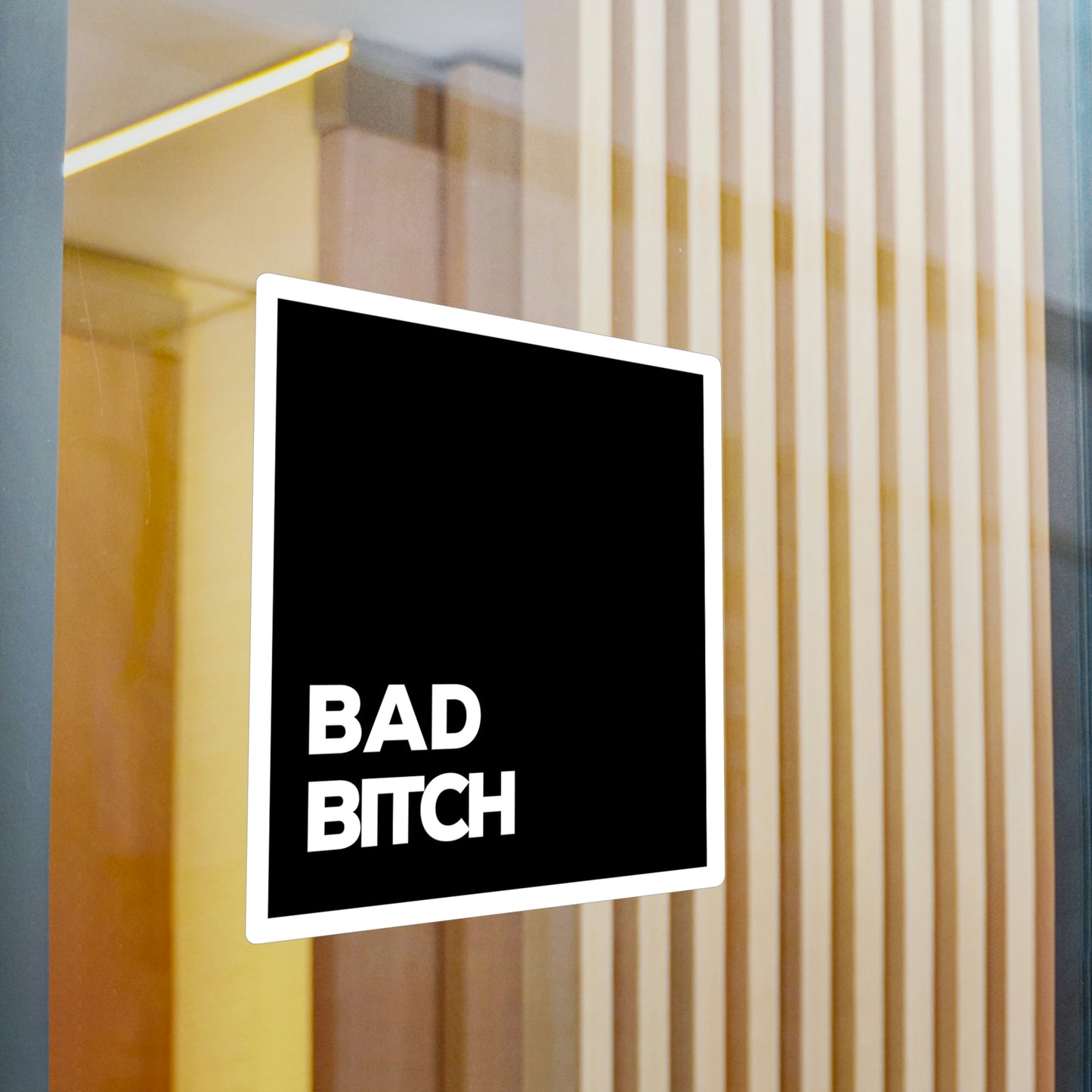 Bad Bitch Minimalist Sticker