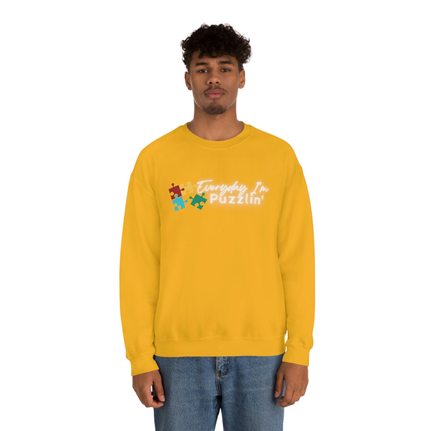 Everyday I'm Puzzlin' Sweatshirt