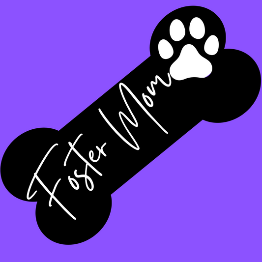 Foster Mom Bone Sticker