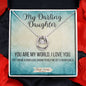 Lucky Darling Daughter Necklace