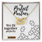 Perfect Partner, Puzzler Perfect Fit Interlocking Hearts Necklace