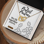 Perfect Partner, Puzzler Perfect Fit Interlocking Hearts Necklace