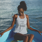 In Love w/ Fictional Character Racerback Tank