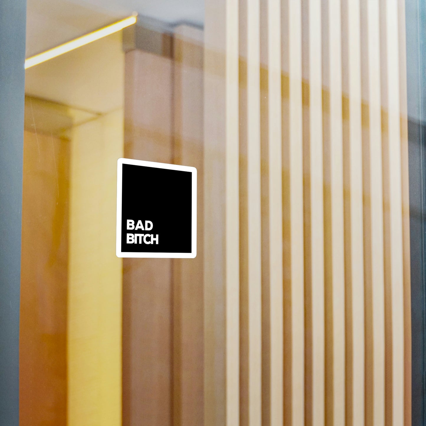 Bad Bitch Minimalist Sticker