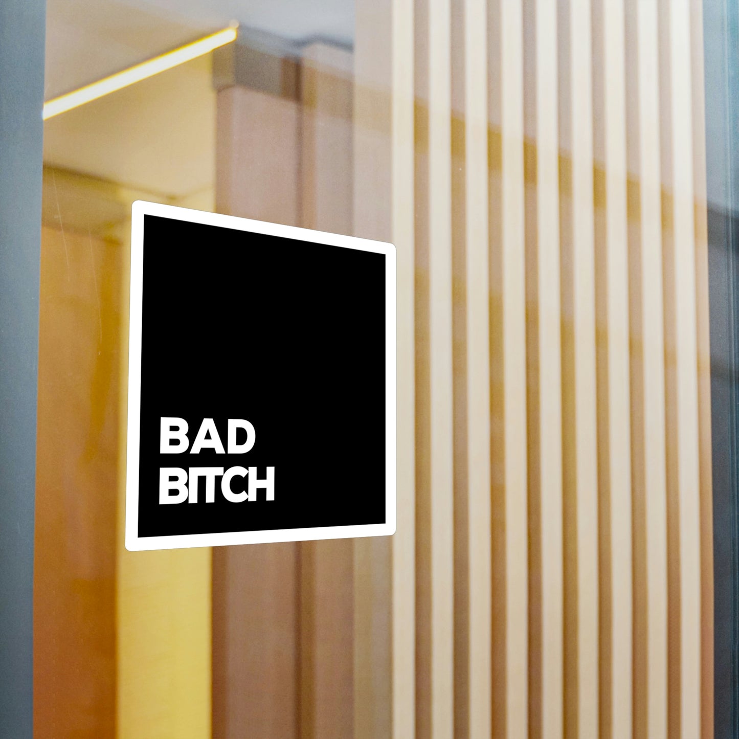 Bad Bitch Minimalist Sticker