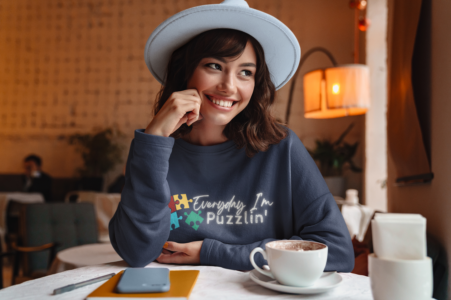 Everyday I'm Puzzlin' Sweatshirt