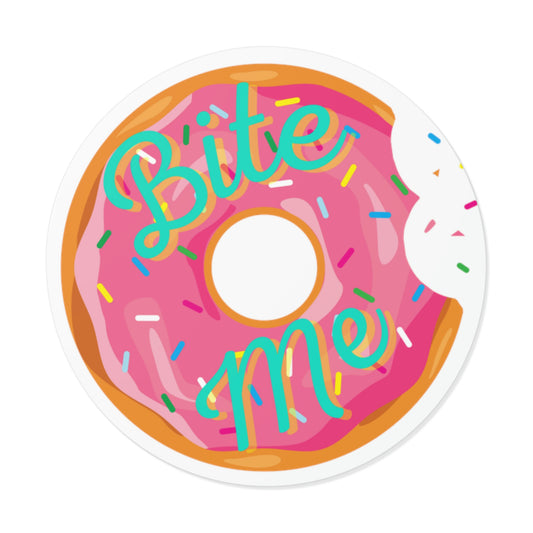 Bite Me Donut Sticker