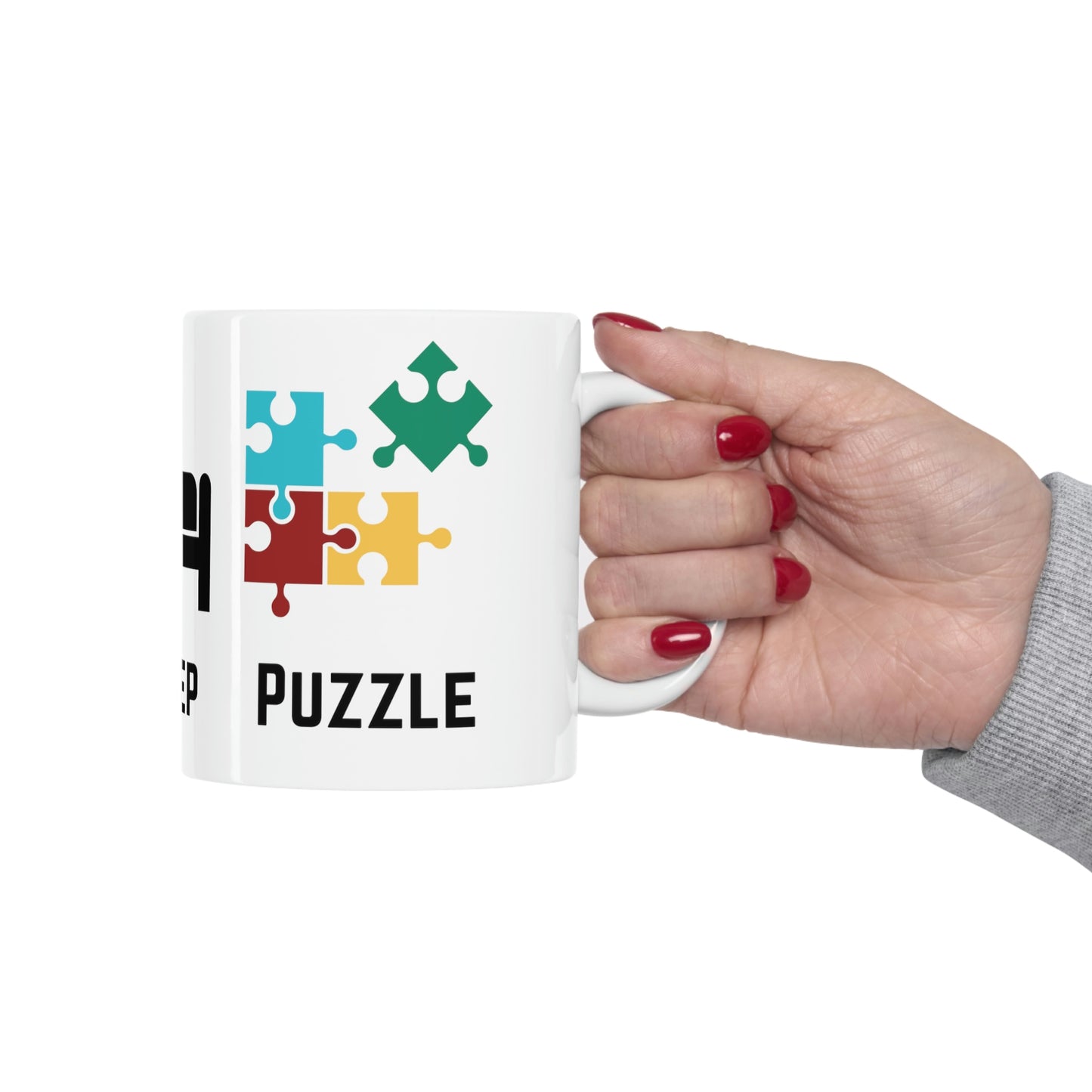 Eat, Sleep, Puzzle Mug 11oz