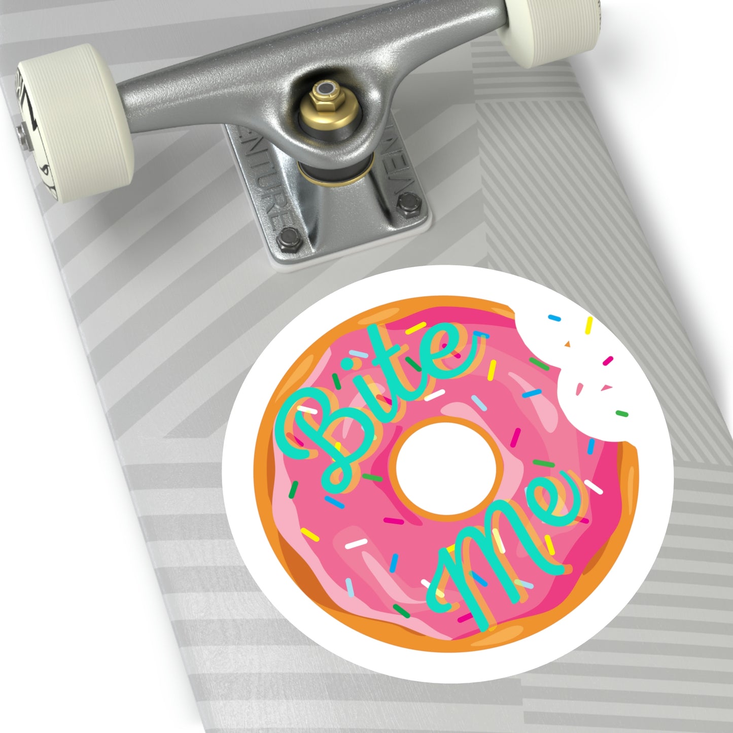 Bite Me Donut Sticker