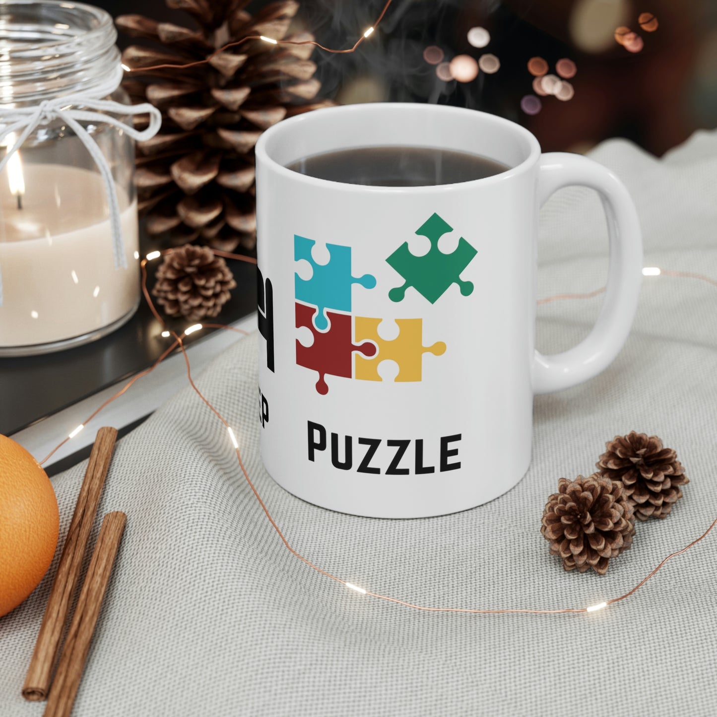 Eat, Sleep, Puzzle Mug 11oz