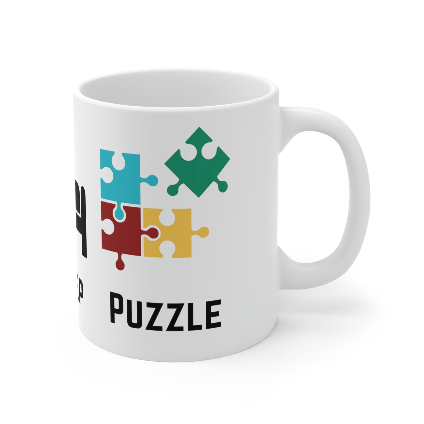 Eat, Sleep, Puzzle Mug 11oz