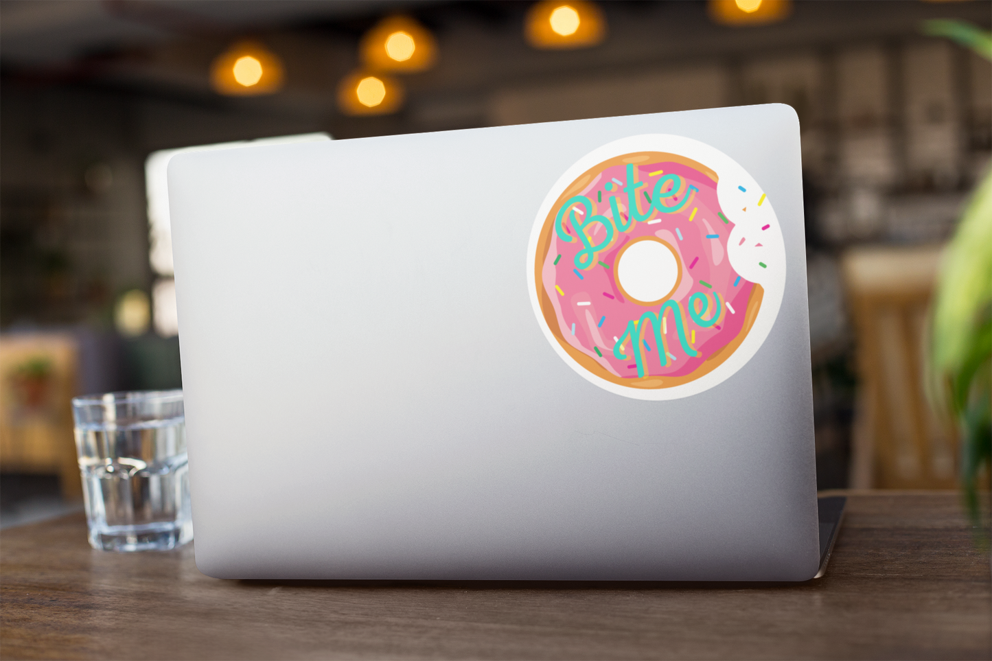 Bite Me Donut Sticker