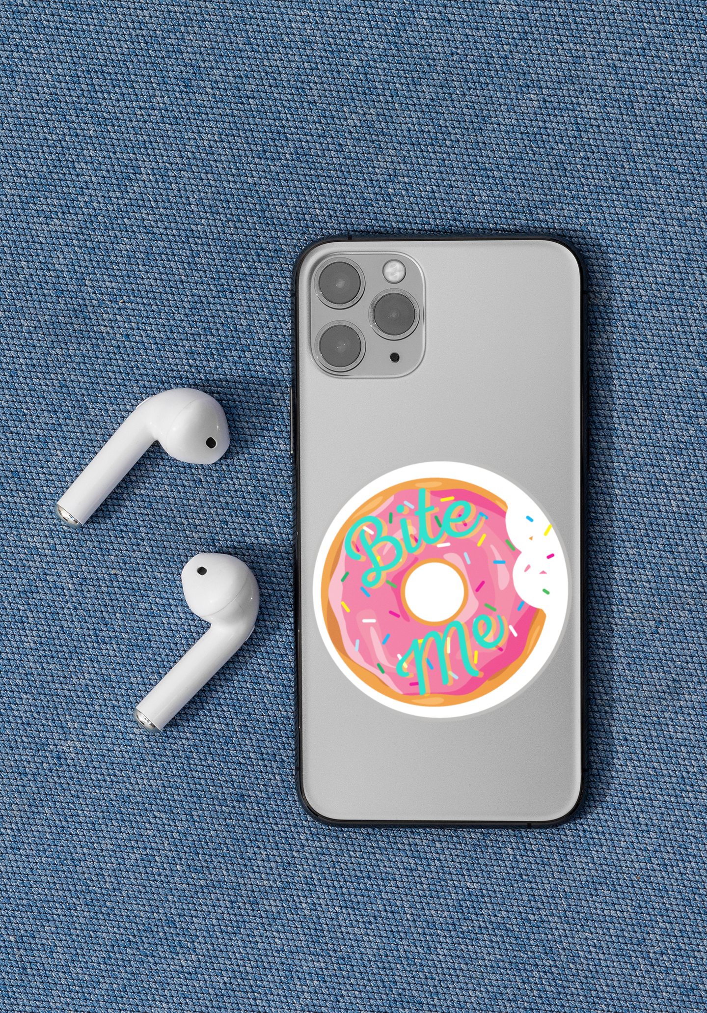 Bite Me Donut Sticker